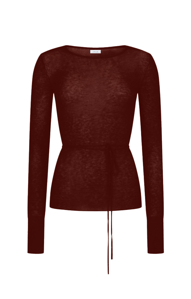 Noire Long Sleeve Top
